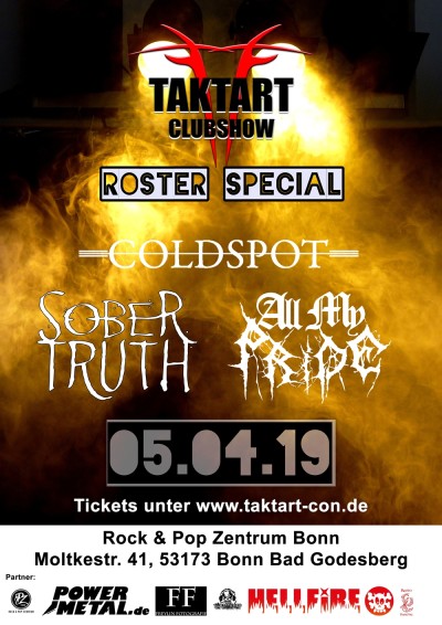 Roster Showcase Taktart - Club Show Bonn 05.04.19 small